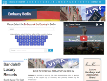 Tablet Screenshot of embassyberlin.com